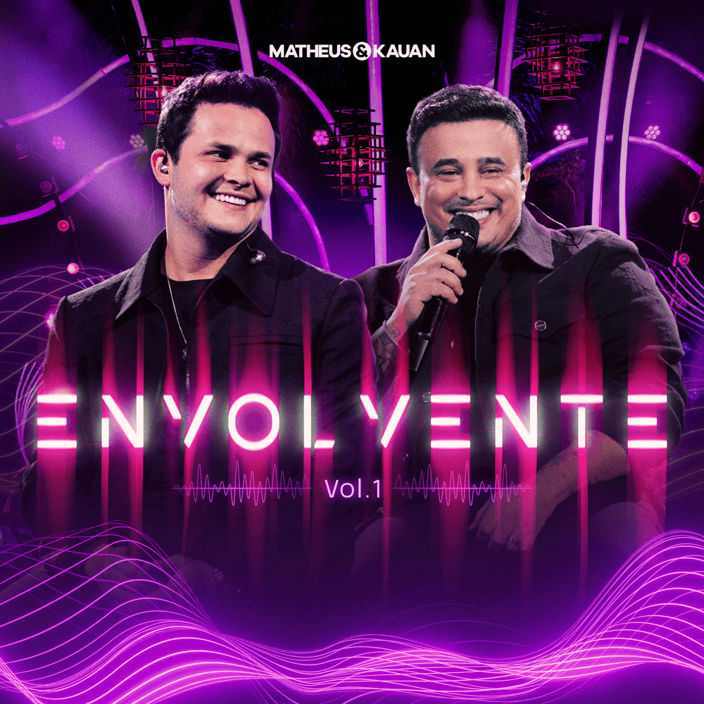Album cover art for "Beijei, Bebi (Ao Vivo)" by Matheus & Kauan