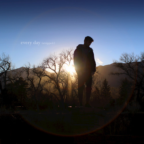 Album cover art for "​every day (stripped.)" by Jeremy Zucker