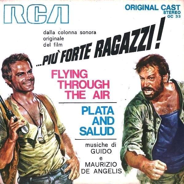 Cover image for Flying Through The Air / Plata And Salud (Single)
