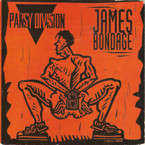 Album cover art for "James Bondage" by Pansy Division