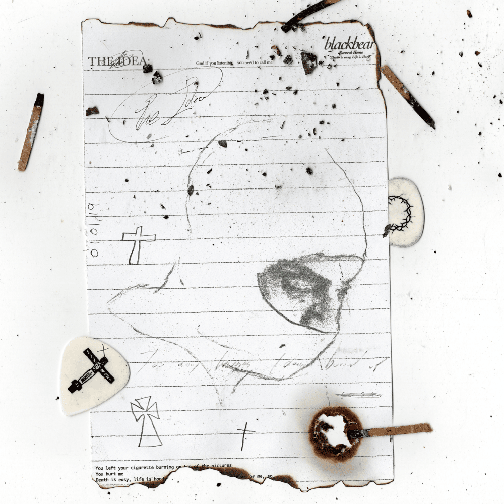 Album cover art for "the idea" by blackbear