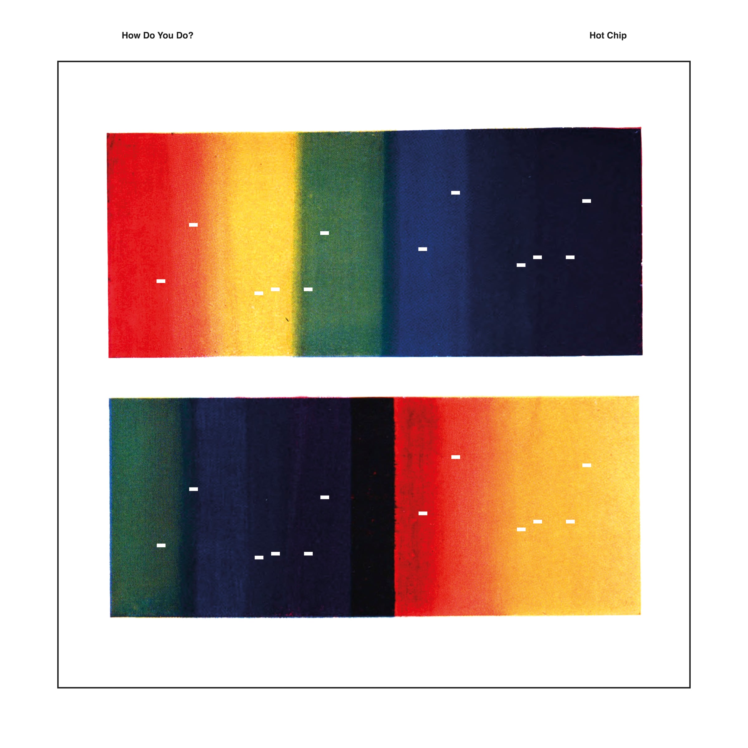 Album cover art for "How Do You Do?" by Hot Chip