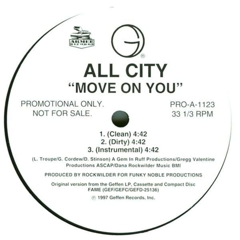 Album cover art for "Move on You" by Pete Rock