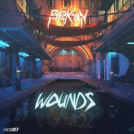 Album cover art for "Wounds" by Papa Khan (EDM)