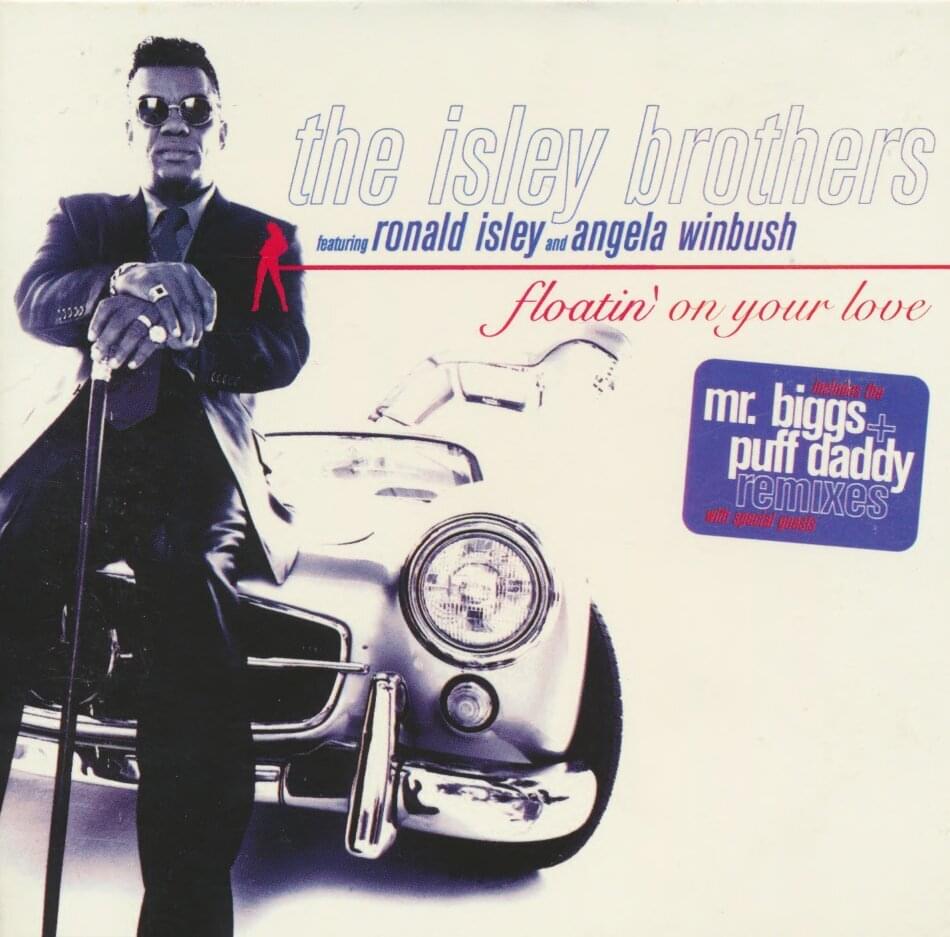 Album cover art for "Floatin’ On Your Love" by The Isley Brothers & Angela Winbush
