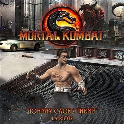 Album cover art for "Johnny Cage’s Theme" by LA Riots