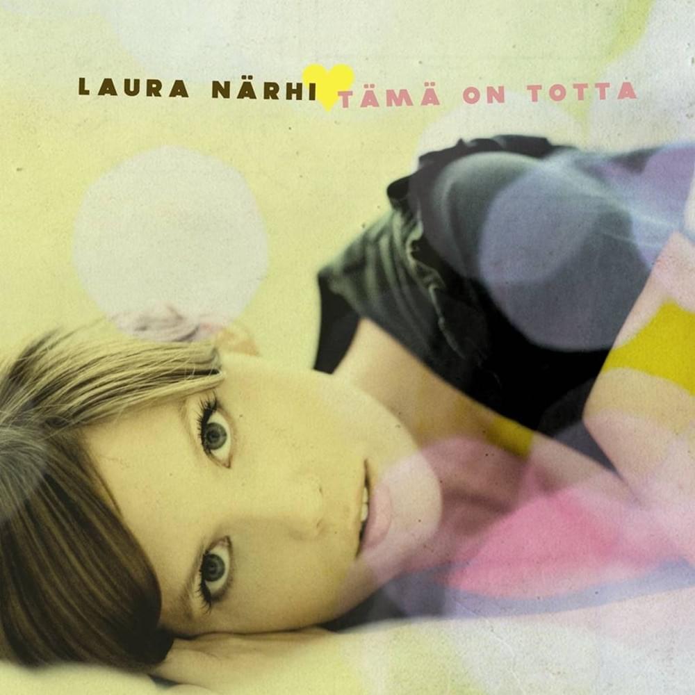 Album cover art for "Tämä on totta" by Laura Närhi