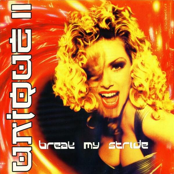 Album cover art for "Break My Stride" by Unique II
