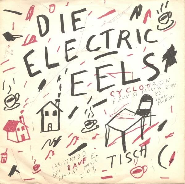 Album cover art for "Agitated" by The Electric Eels