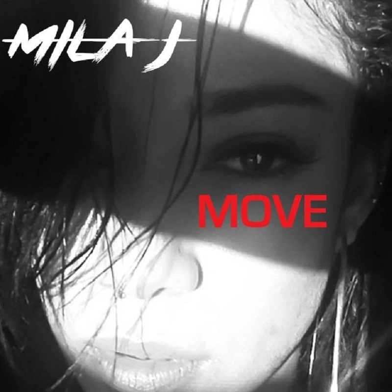Album cover art for "Move" by Mila J