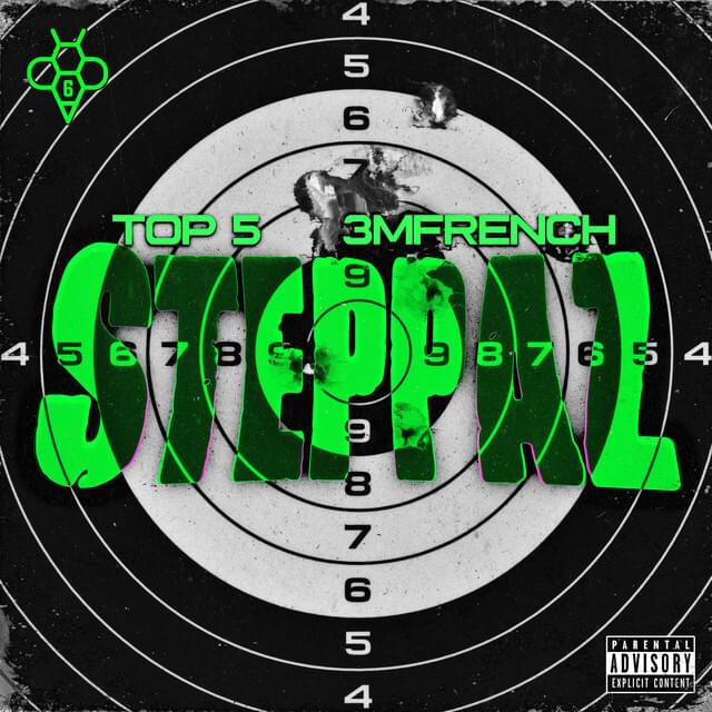 Album cover art for "Steppaz" by Top5 & 3MFrench
