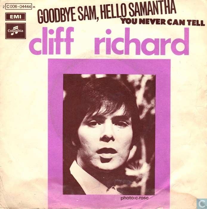 Album cover art for "Goodbye Sam, Hello Samantha" by Cliff Richard