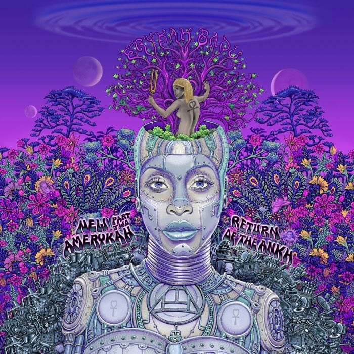 Album cover art for "Incense" by Erykah Badu & Kirsten Agresta Copely