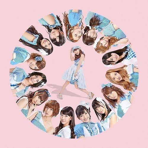 Album cover art for "ギンガムチェック (Gingham Check)" by AKB48