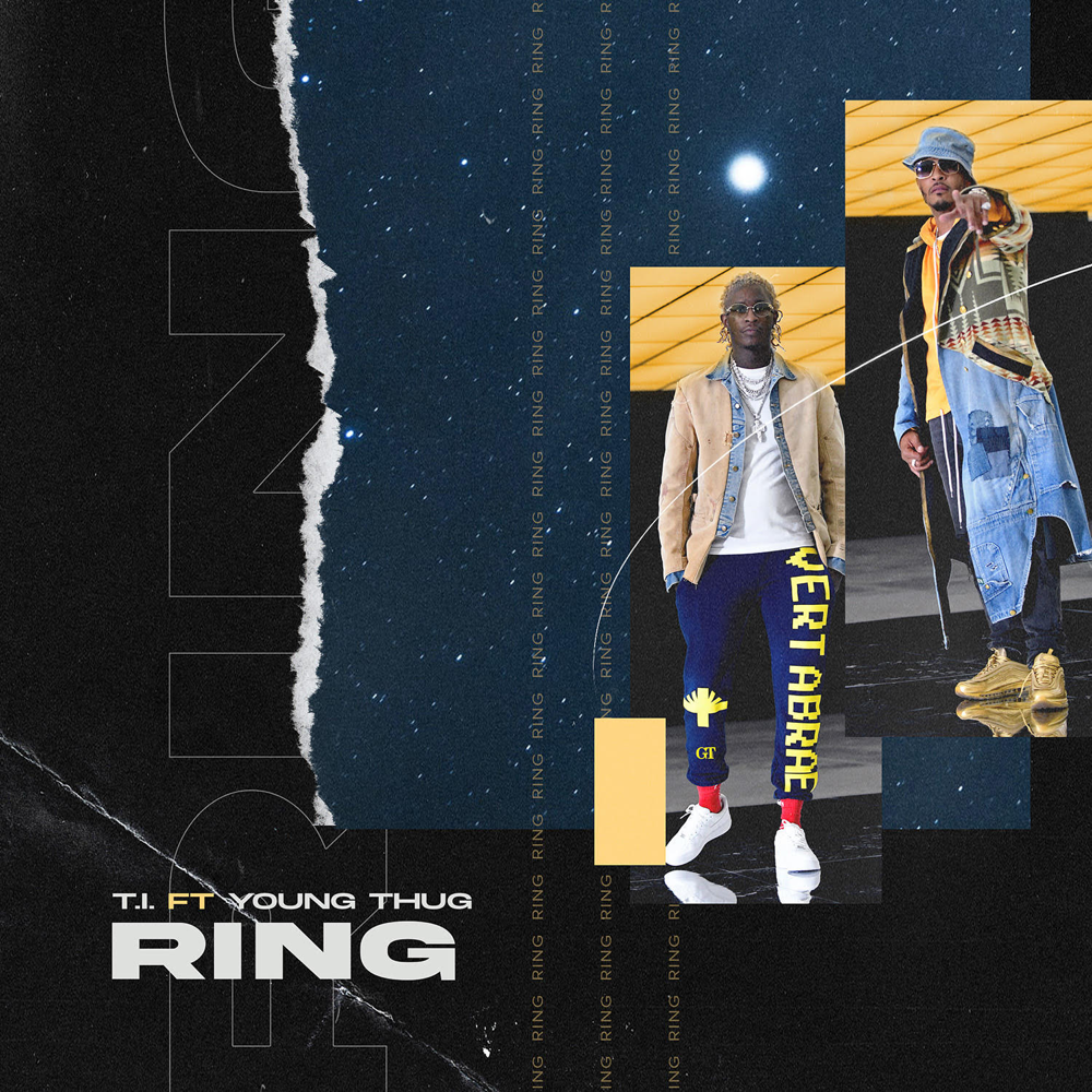 Album cover art for "Ring" by T.I. & Young Thug