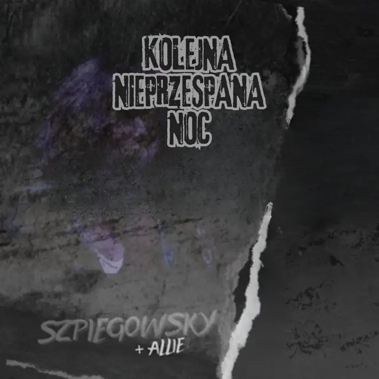 Album cover art for "Kolejna nieprzespana noc" by Szpiegowsky