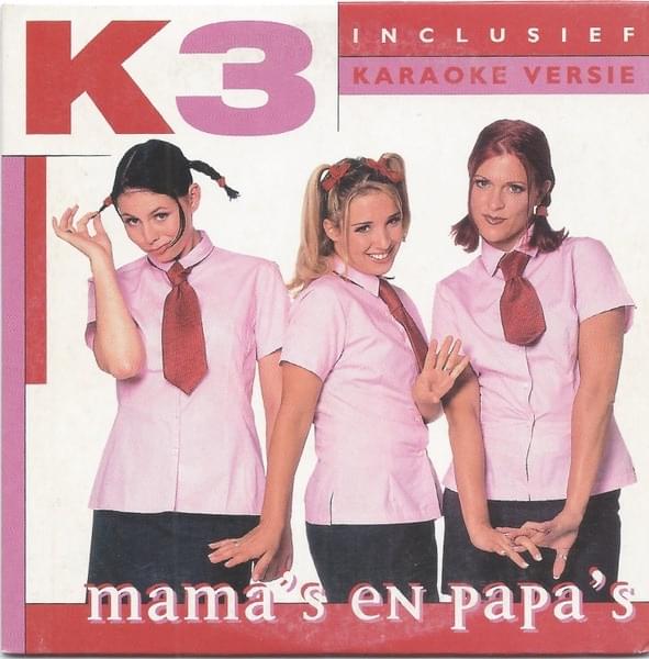 Album cover art for "Mama’s En Papa’s" by K3