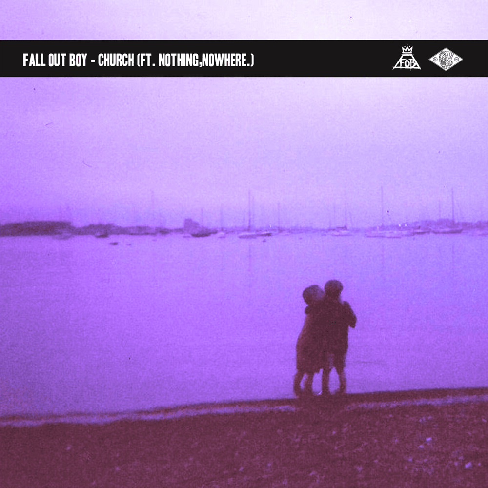Album cover art for "Church (Remix)" by Fall Out Boy & nothing,nowhere.