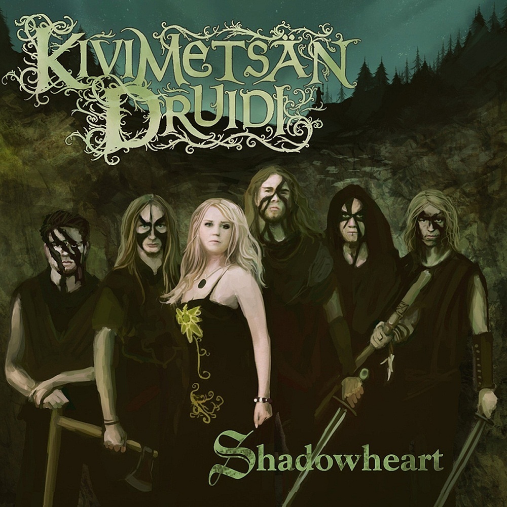 Album cover art for "Leaves" by Kivimetsän Druidi