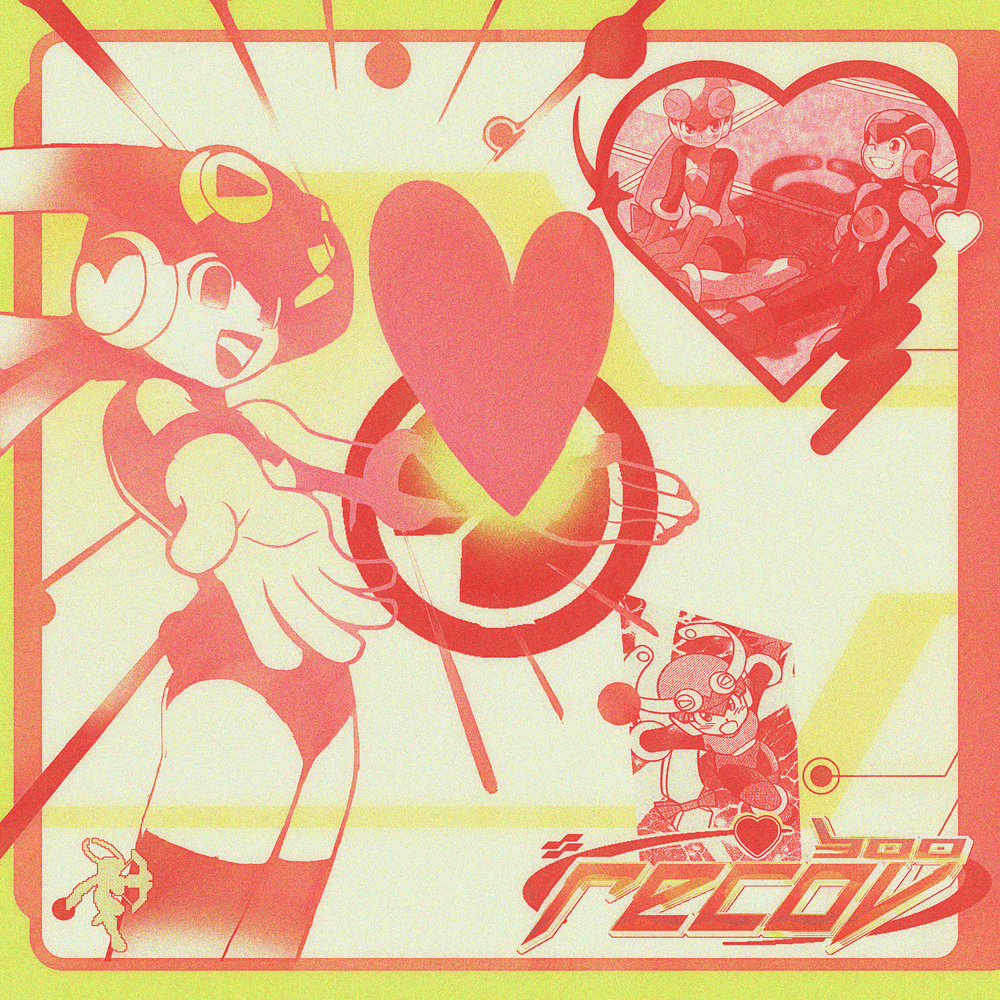Album cover art for "recov300" by pdr dax & TORO & JinniV