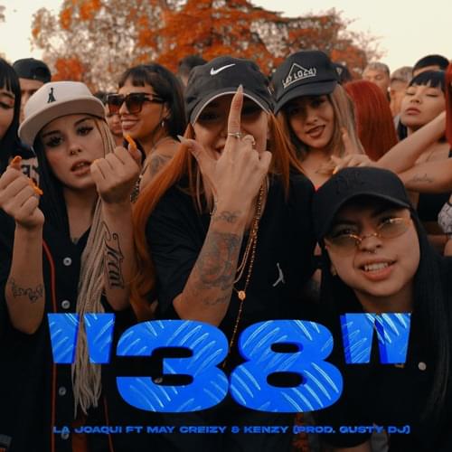 Album cover art for "38" by La Joaqui