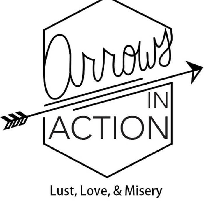 Album cover art for "Lust, Love, & Misery" by Arrows in Action
