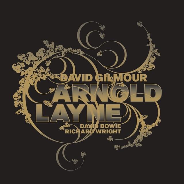 Album cover art for "Arnold Layne (Live at the Royal Albert Hall)" by David Gilmour & David Bowie