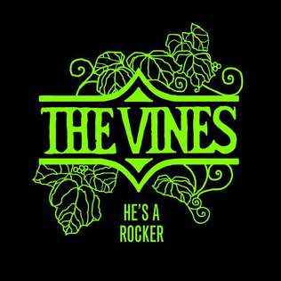 Album cover art for "He’s A Rocker" by The Vines