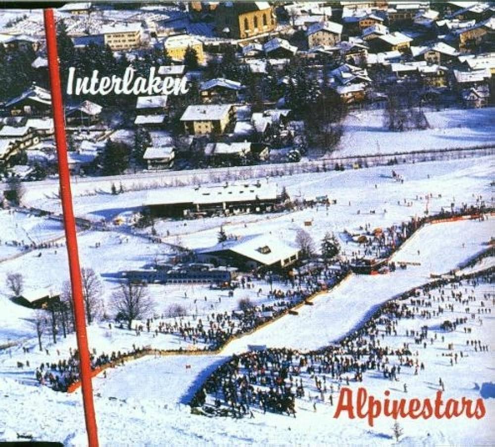 Album cover art for "Interlaken" by Alpinestars