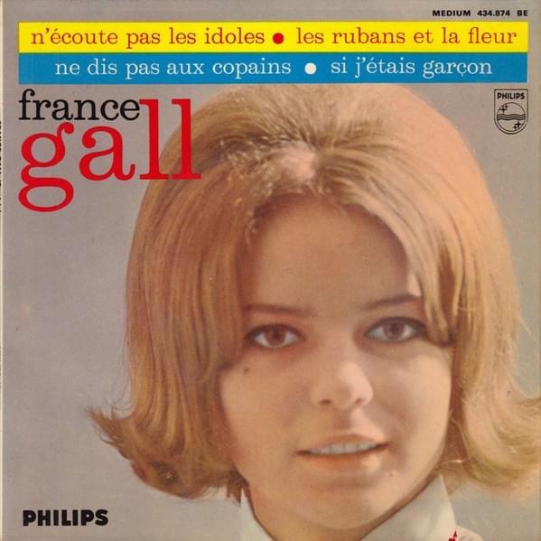 Album cover art for "Pense � moi" by France Gall