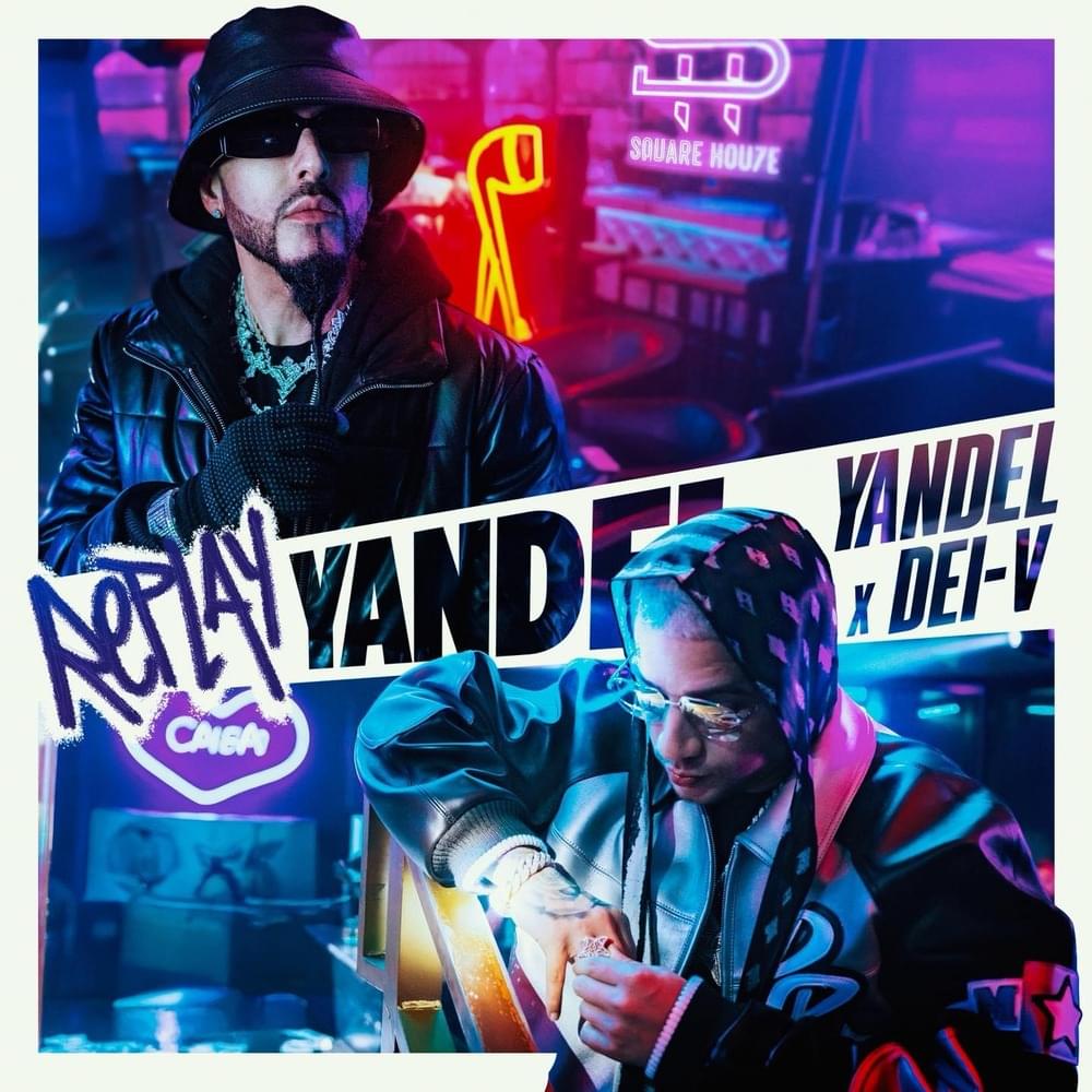 Album cover art for "Replay" by Yandel