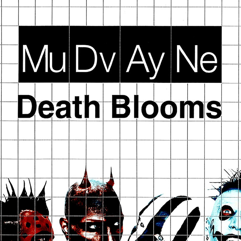 Album cover art for "Death Blooms" by Mudvayne