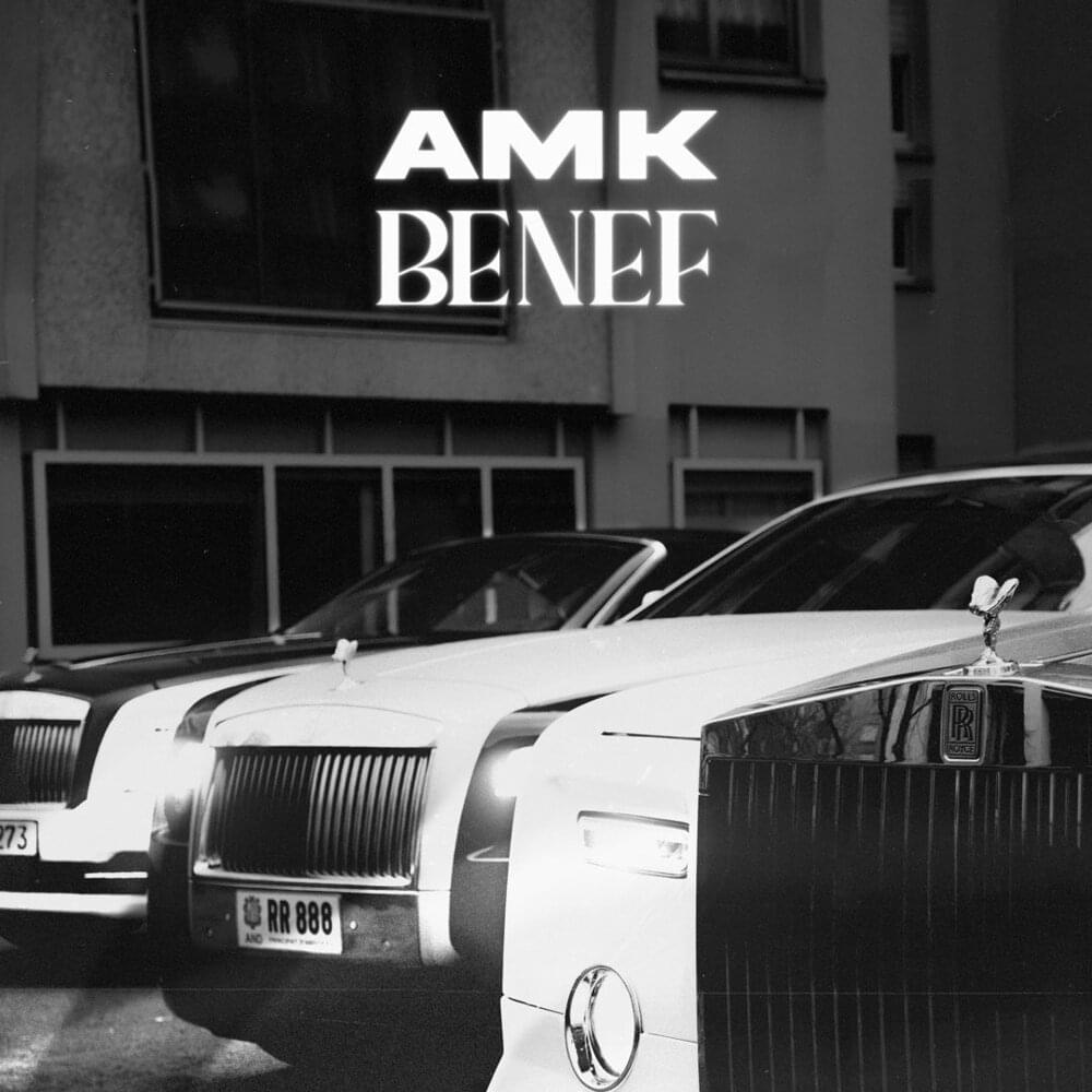 Album cover art for "Benef" by AMK