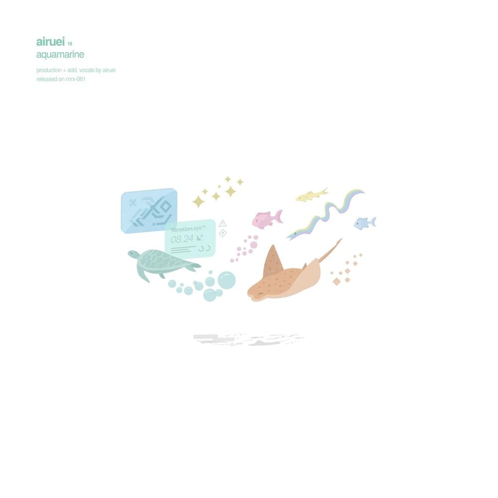 Album cover art for "Aquamarine" by Airuei