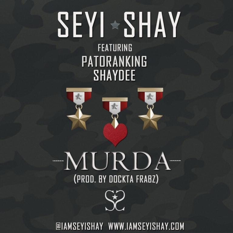 Album cover art for "Murda" by Seyi Shay & Shaydee & Patoranking