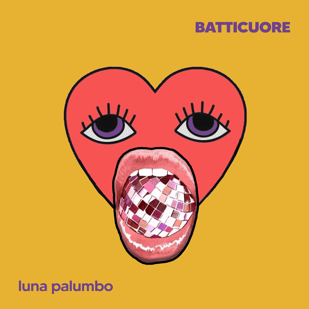 Album cover art for "Batticuore" by Luna Palumbo