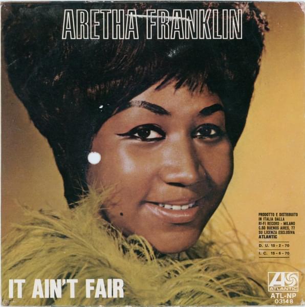 Album cover art for "It Ain’t Fair" by Aretha Franklin