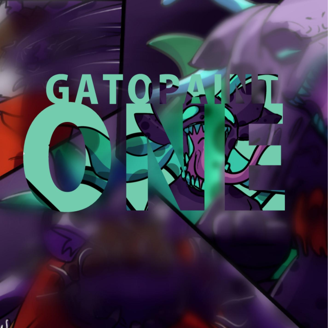 Album cover art for "One" by GatoPaint