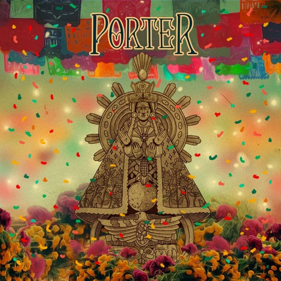 Album cover art for "Mamita Santa" by Porter