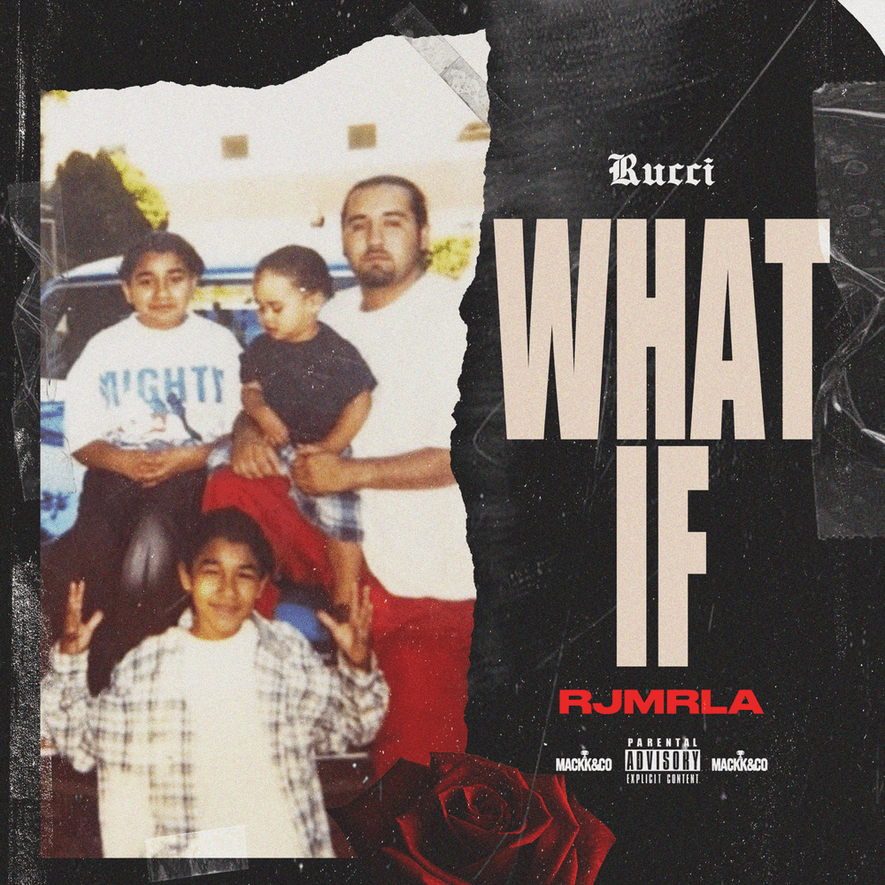 Album cover art for "What If?" by Rucci