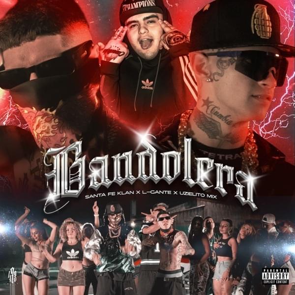 Album cover art for "Bandolera" by Santa Fe Klan