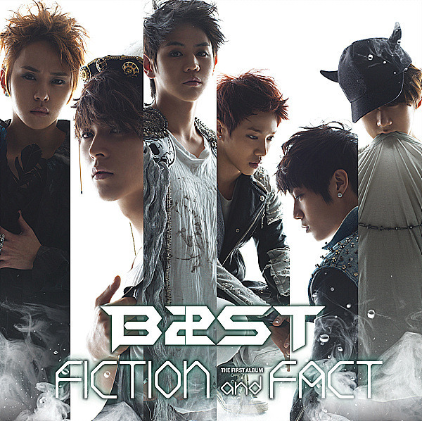 Album cover art for "Fiction" by BEAST (비스트)