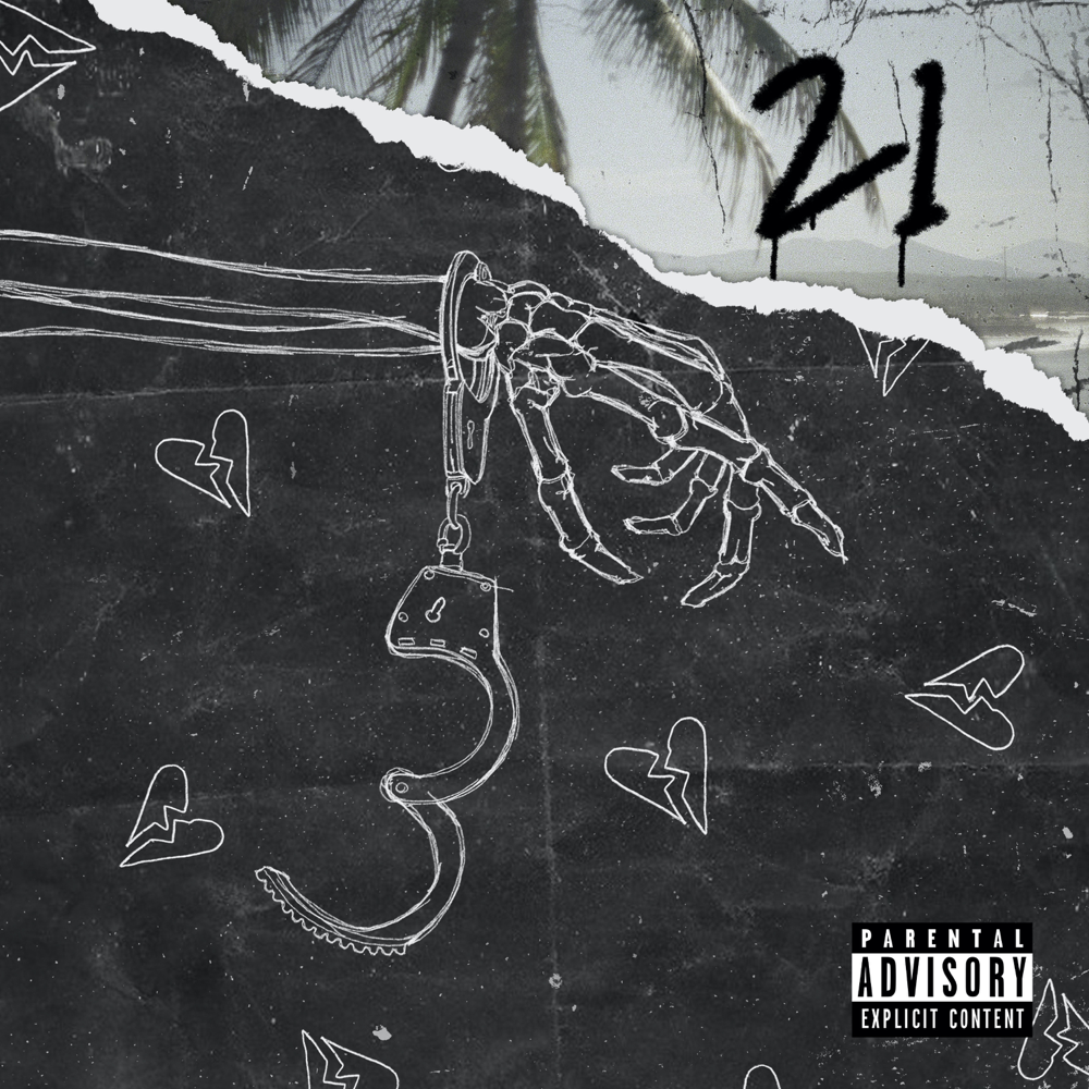 Album cover art for "21" by Yung Pinch