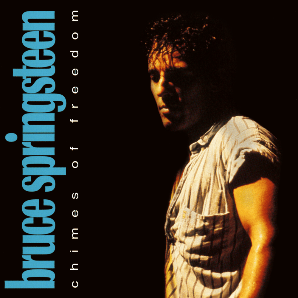 Album cover art for "Chimes of Freedom (Live at Stockholms Olympiastadion, Stockholm, SE - July 1988)" by Bruce Springsteen