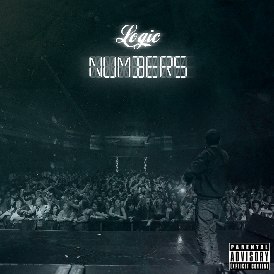 Album cover art for "Numbers" by Logic