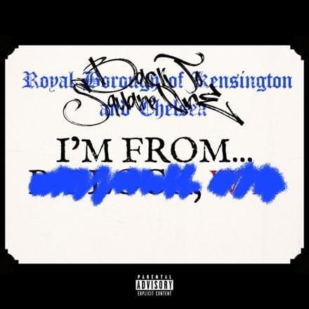Album cover art for "I’m From..." by Digga D