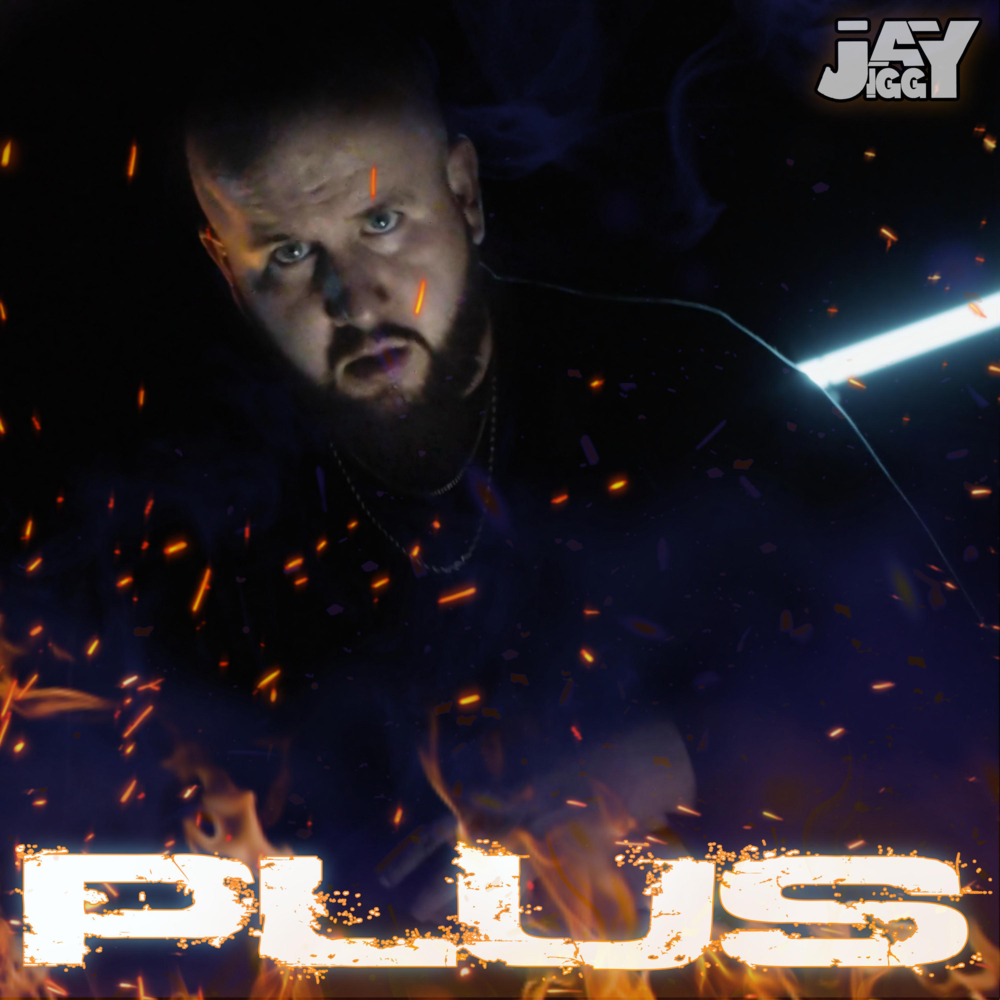 Album cover art for "PLUS" by Jay Jiggy