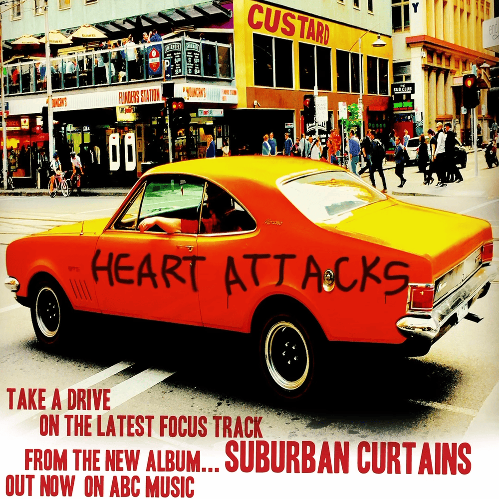 Album cover art for "Heart Attacks" by Custard