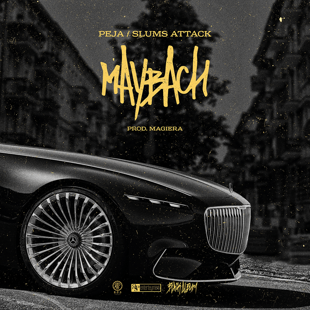 Album cover art for "Maybach" by Peja