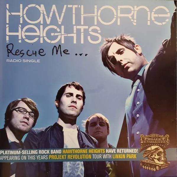 Album cover art for "Rescue Me" by Hawthorne Heights